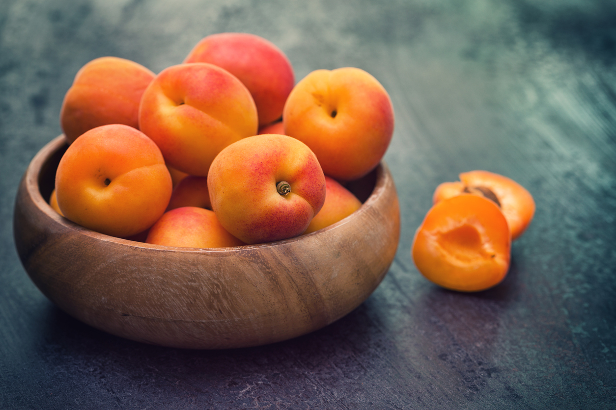 Fresh Ripe Organic Apricots